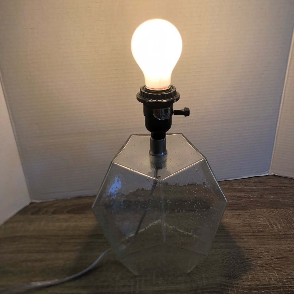 Geometric Glass Table Lamp - Picture 6 of 8